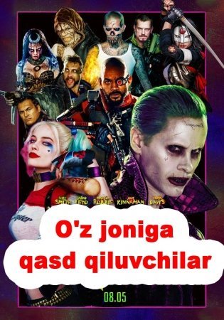 O'z joniga qasd qiluvchilar Uzbek tilida 2016 tarjima kino HD