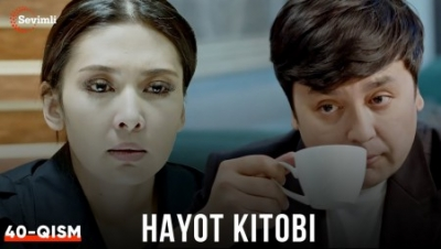 Hayot kitobi Milliy serial 1. 2. 3. 40. 43. 44. 45. 46. 47. 48. 49. 50. 51. 52. 53. 54. 55. 56. 47. 48. 49. 60 Qism Uzbek kino Barcha qismlar